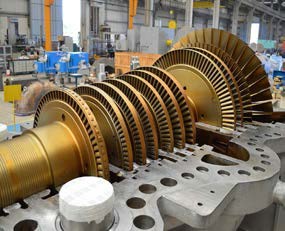 Multi-stage blading inspected and refurbished to original tolerances.
