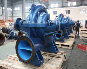 Centrifugal pumps overhauled, tested and ready to send back to the plant.