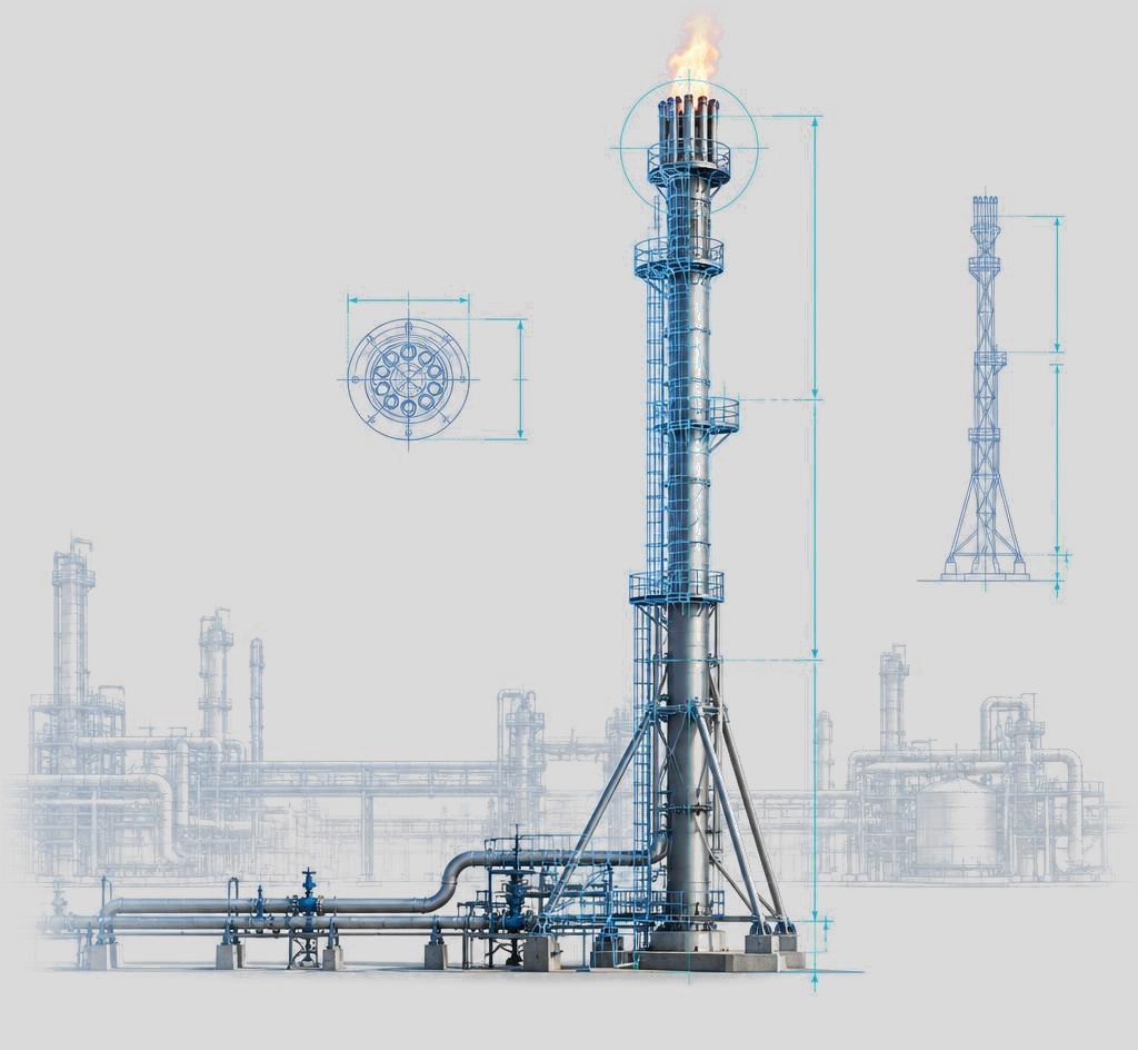 Flare system design and optimization